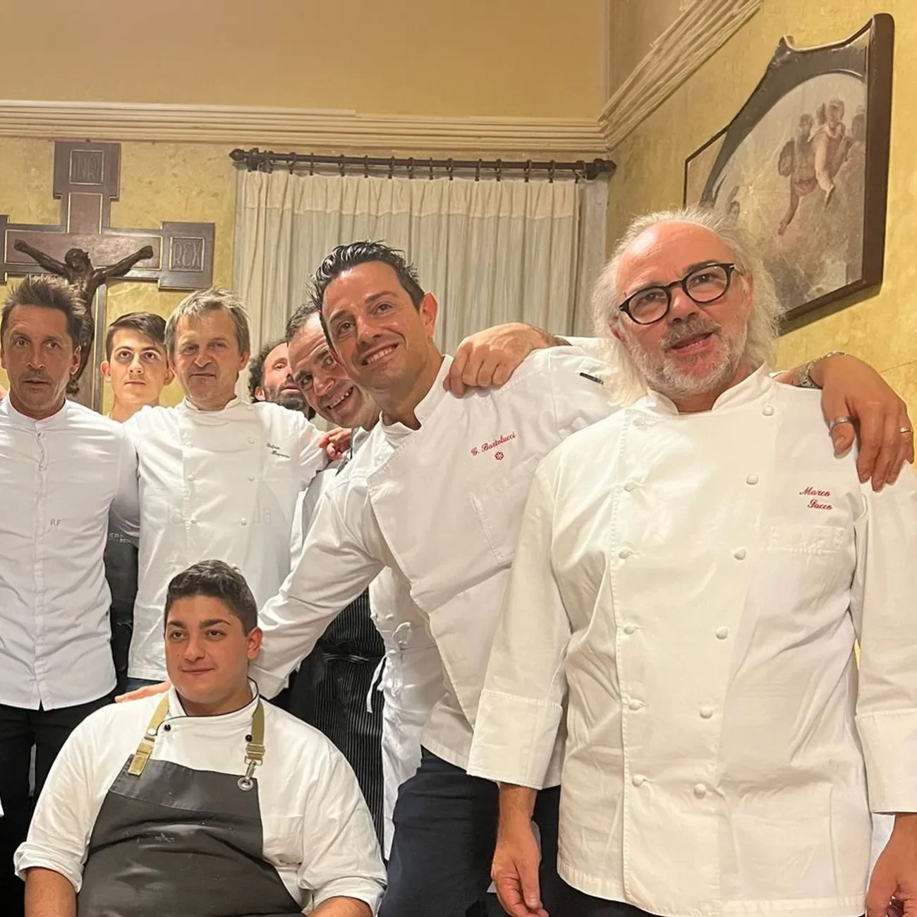Un successo la cena giurmet al Calvario: la parola agli stellati