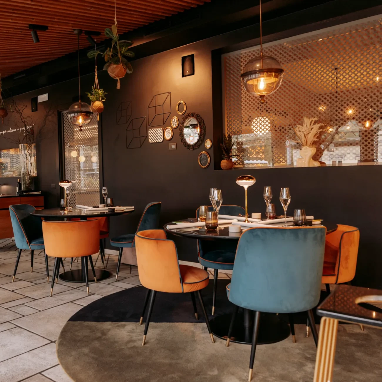 Sala dell'Atelier Restaurant, 1 Stella Michelin