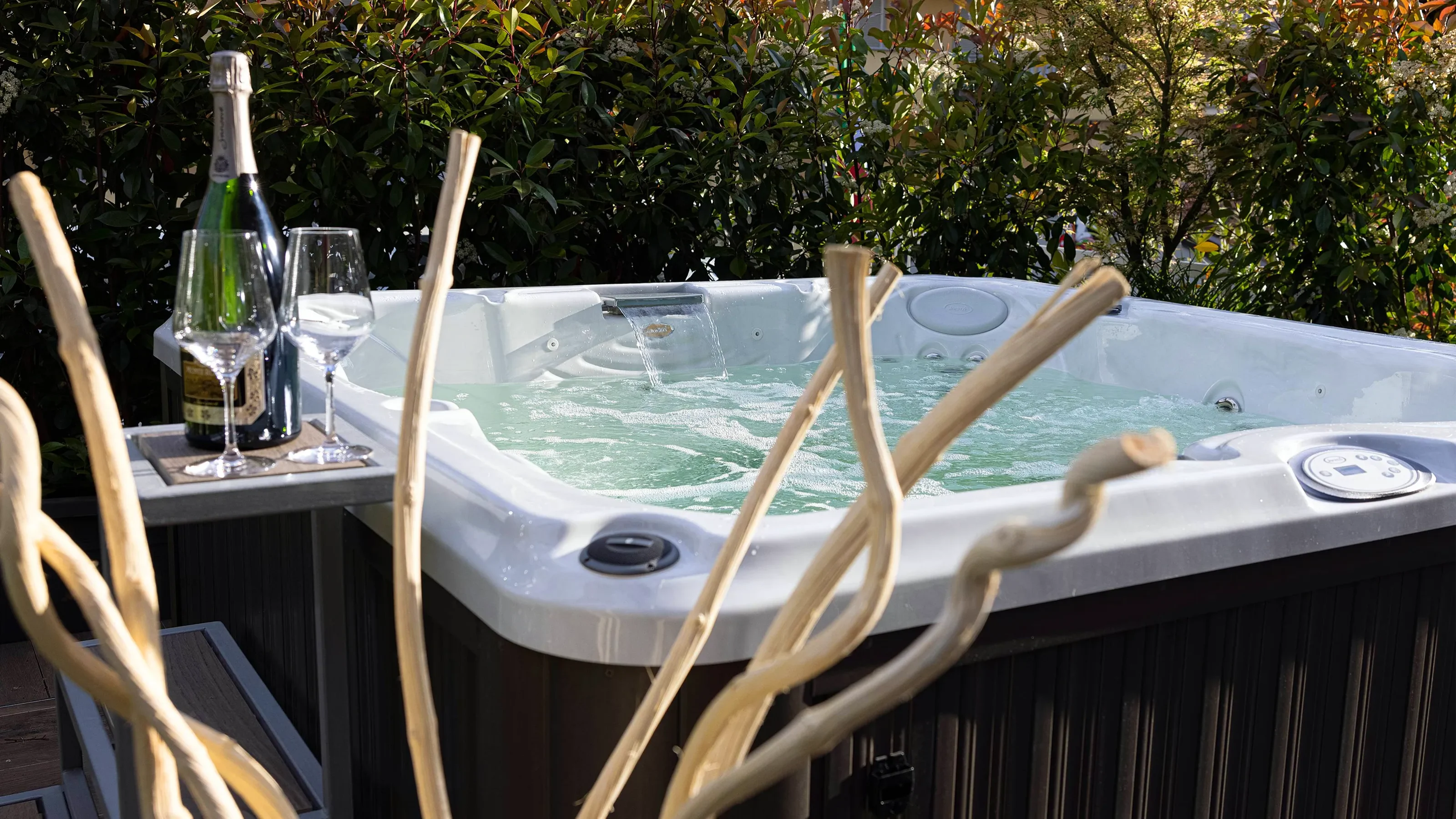 Dettaglio della vasca Jacuzzi® dell'Hotel Eurossola