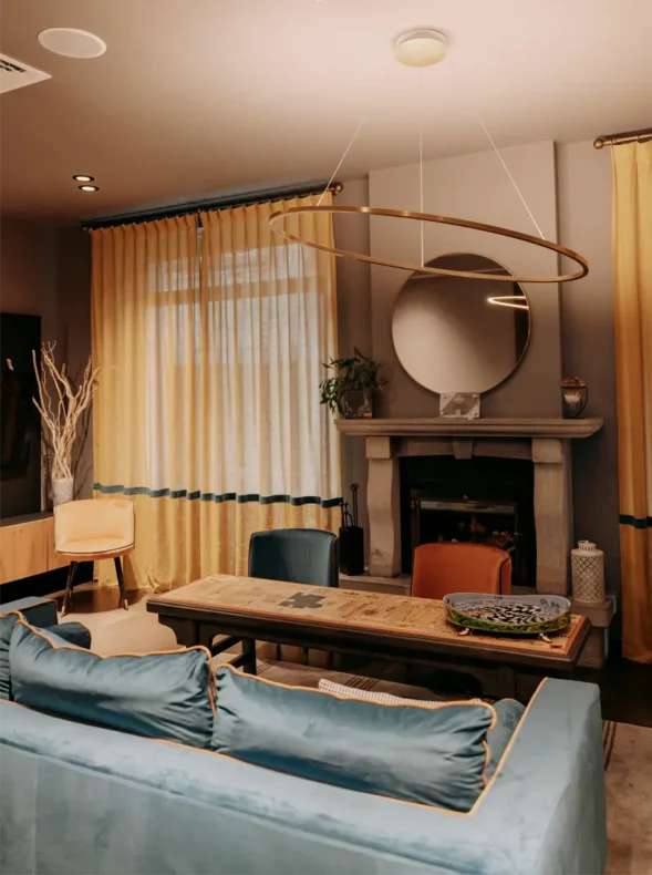 Sala relax (lettura, tv, ecc) dell'Hotel Eurossola